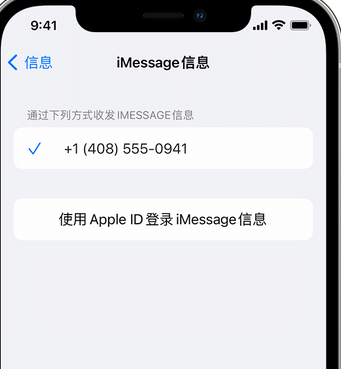 市中apple维修iPhone上无法正常发送iMessage信息 